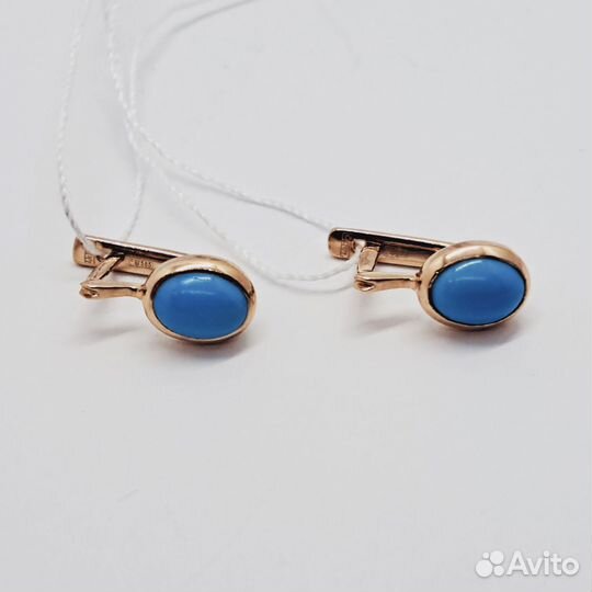 Золотые серьги 585 пробы