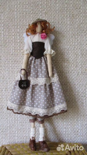 Текстильная Кукла тильда