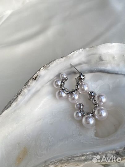 Серьги с жемчугом