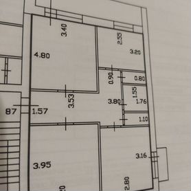 3-к. квартира, 60,5 м², 4/5 эт.