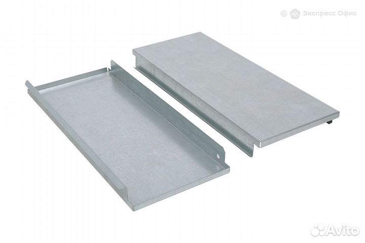 Стеллаж на металлокаркасе с оцинкованным настилом