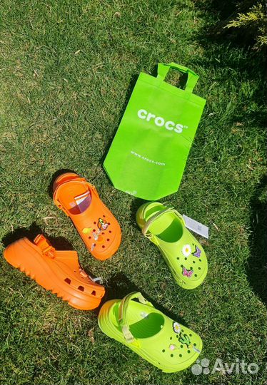 Crocs кроксы женские на танкенке, оригинал