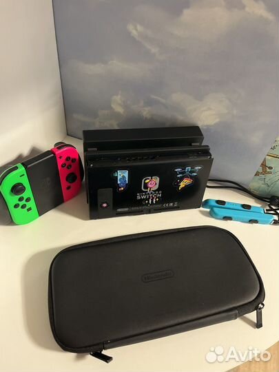 Портативная игровая приставка Nintendo Switch