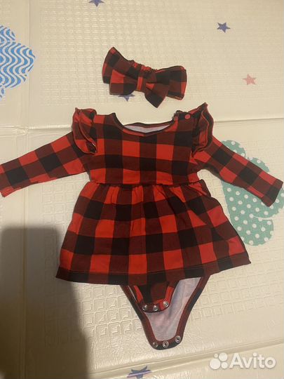 Платье - боди 62-68