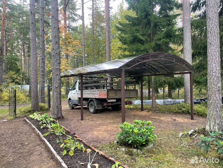 Навес для машины