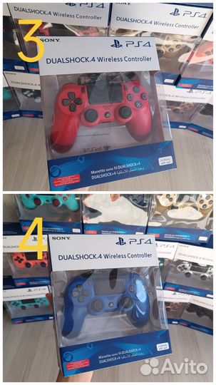 Джойстик для ps4 и пк dualshock 4 v2 новый геймпад