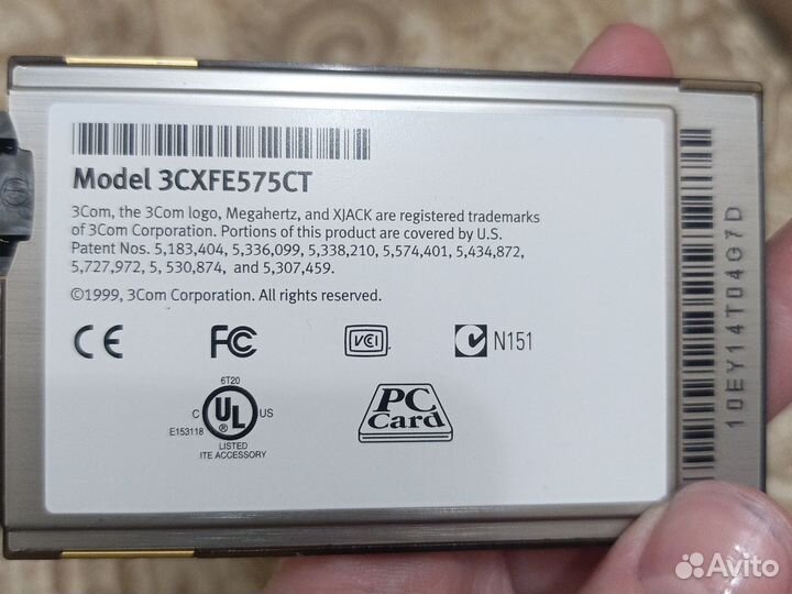 Сетевая карта 3com megahertz 10/100