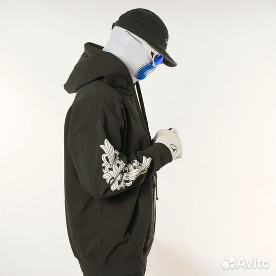 Черная зипка chrome heards