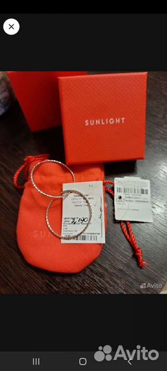 Серебряные серьги