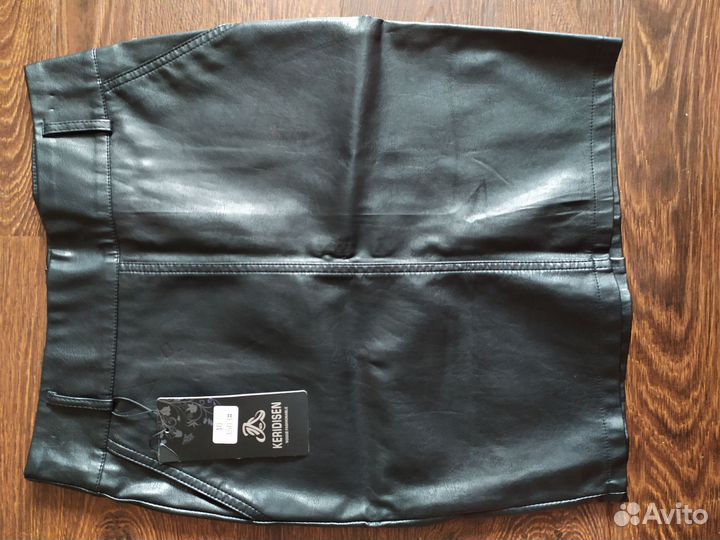 Кожаная юбка