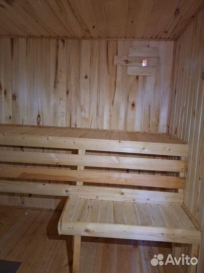 Мобильная баня 2,3х6 баня-бытовка