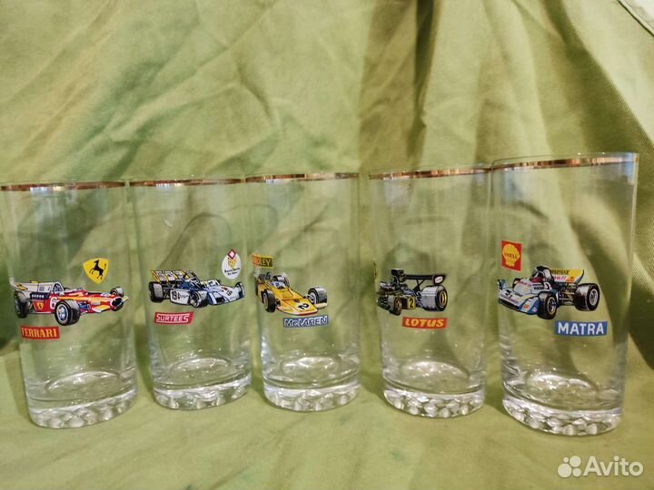 Стаканы Bohemia Формула 1 (5 штук)