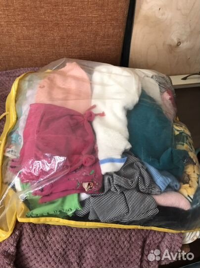 Вещи на девочку пакетом 5-6 -7лет