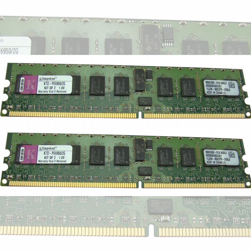 [KTD-PE6950/2G] Оперативная Память Kingston 2gb Ktd-Pe6950/2g