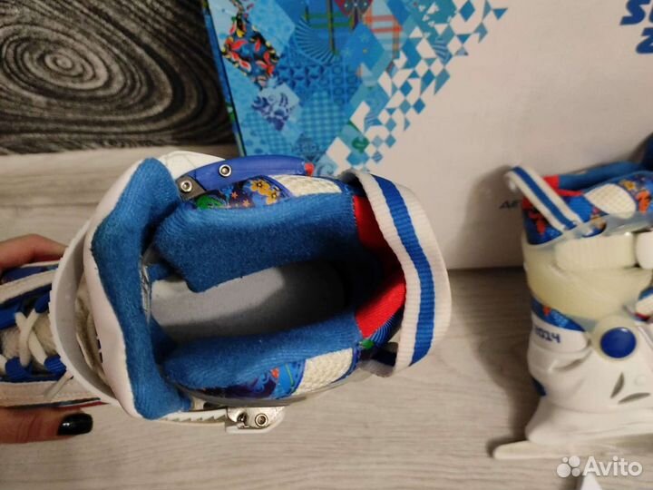 Коньки р.29-33 раздвижные