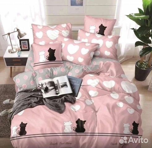 Белье постельное евро