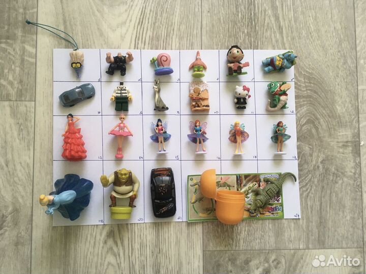 Игрушки из киндера