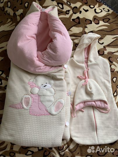 Комплект на выписку для девочки