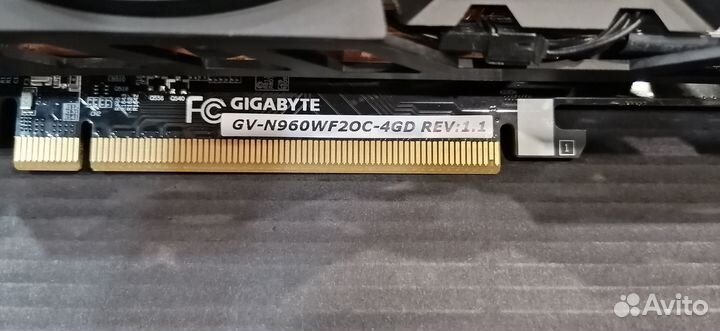 Видеокарта GV-N960WF2OC-4GD (rev. 1.1)