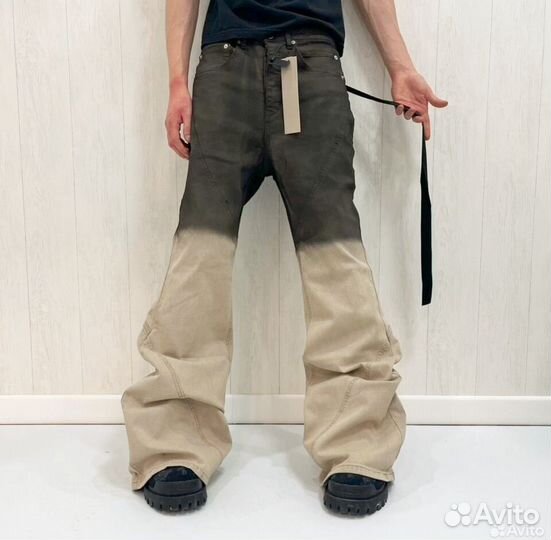 Rick owens banana cut bolan cream