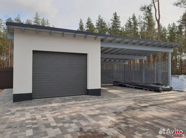 Гараж с быстрой постройкой