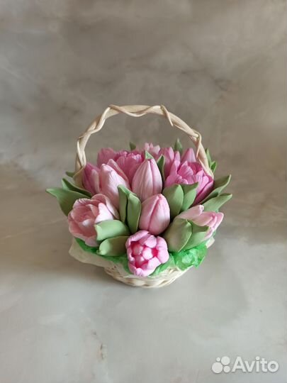 Букет из мыла