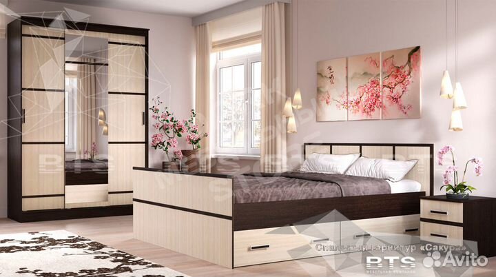 Кровать двуспальная