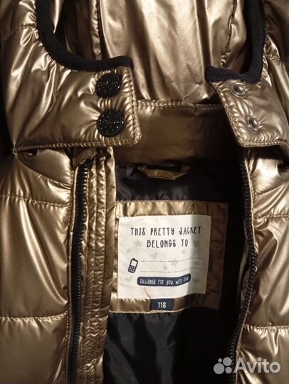 Курточки / пальто на девочку 116 новые