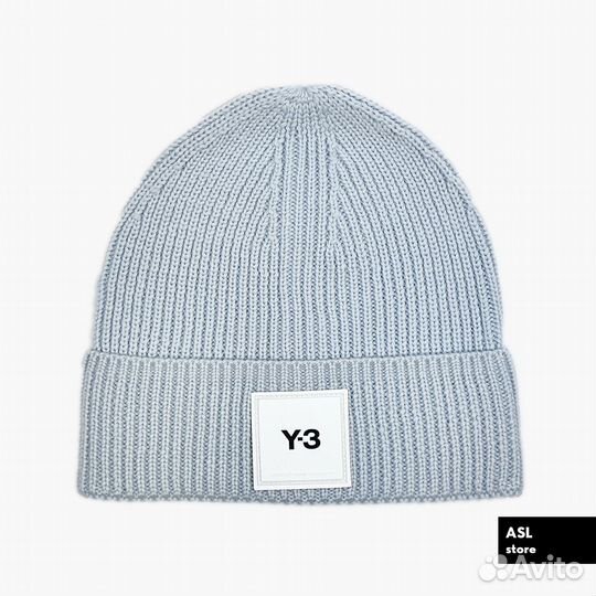 Оригинал Y-3 classic Унисекс шапка из шерсти голуб