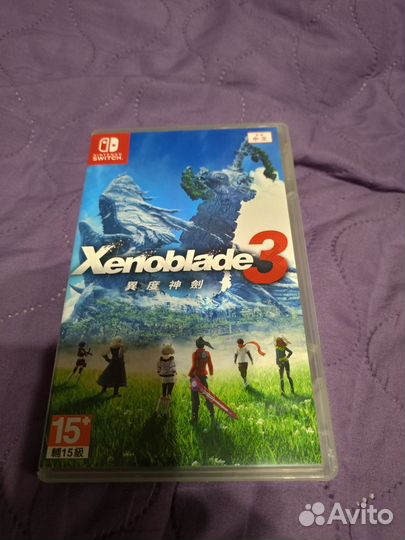 Xenoblade chronicles 3 switch