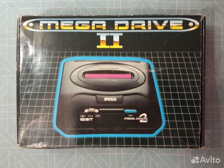 Игровая приставка Sega Mega Drive 2 из детства