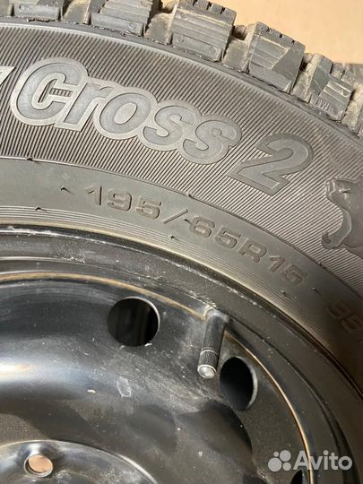 R15 Cordiant Snow Cross 2 195/65, PCD 4x100 DIA 56.6