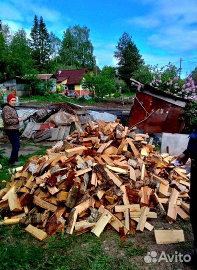 Дрова колотые с доставкой