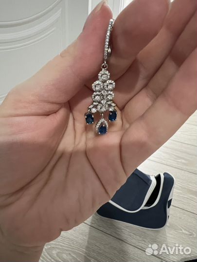 Серебряные серьги