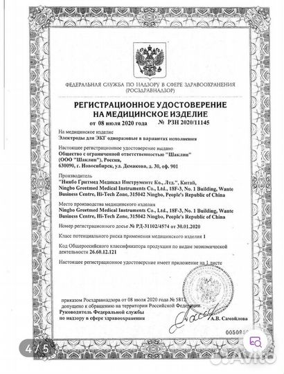 Электроды для экг