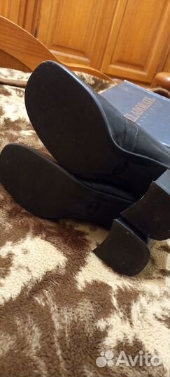 Туфли кожаные винтаж Австрия 38р с нюансом