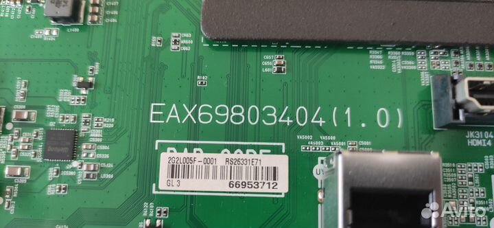 LG oled65B2RLA в разбор
