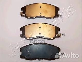 Колодки торм.диск. paw10af Japanparts