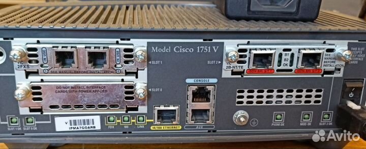 Маршрутизатор Cisco 1751-V