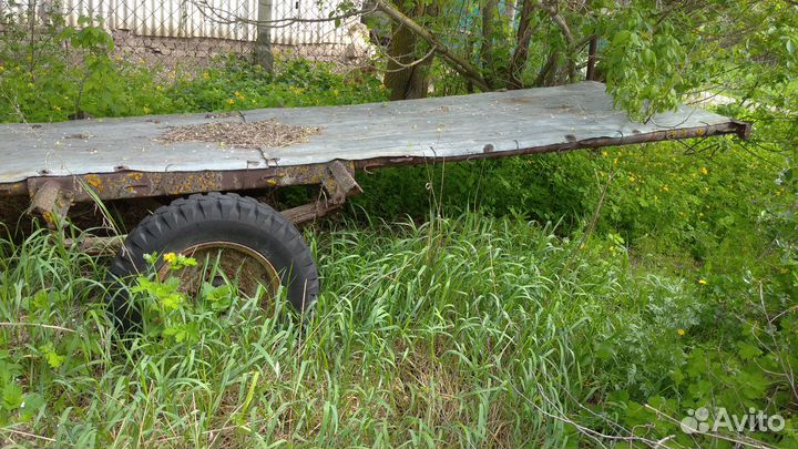 Телега одноосная