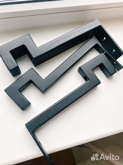 Кронштейн держатель для гардины loft