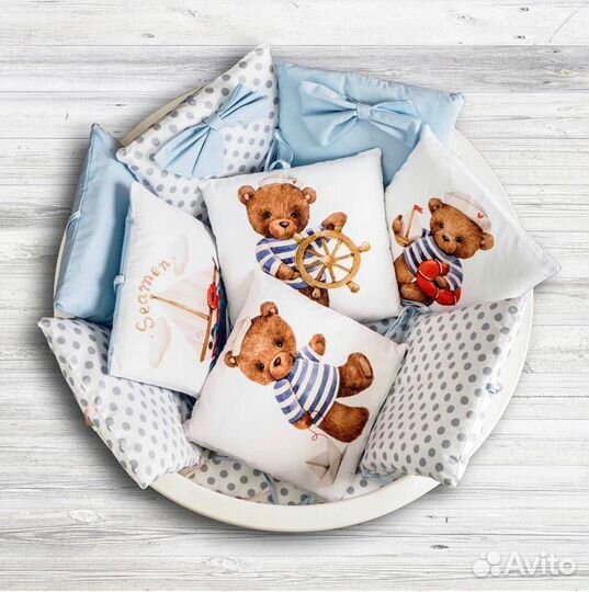 Бортики в кроватку для новорожденного