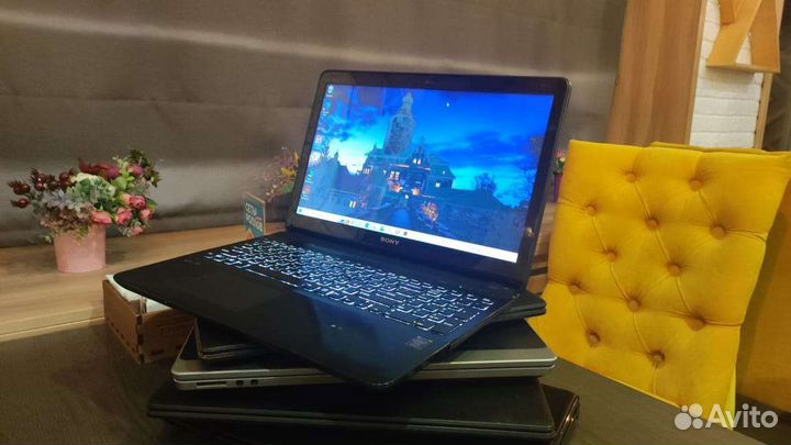 Мегамощный Sony i5/SSD256/2Video светклав