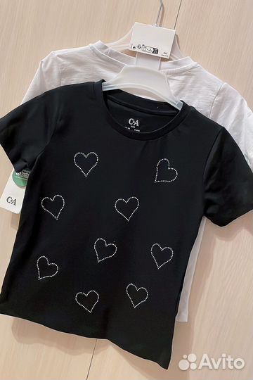 Футболки для девочки C&A 2 шт