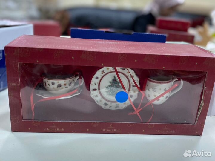 Посуда villeroy boch новогодняя