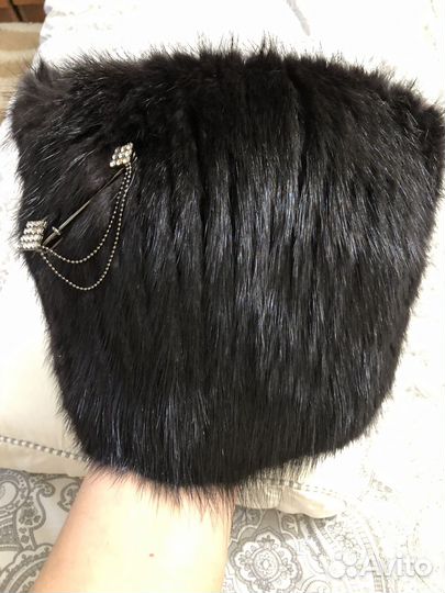 Шапка норковая