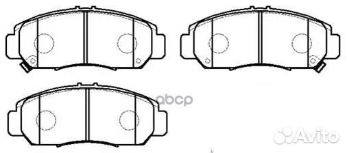 Колодки тормозные дисковые honda: Accord (6Cyl)