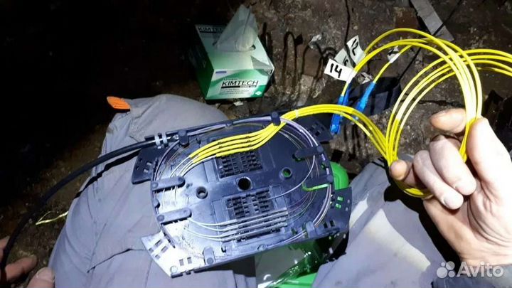 Скс, сварка оптики, настройка оборудования