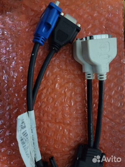 Переходник Dms-59 на vga или dvi