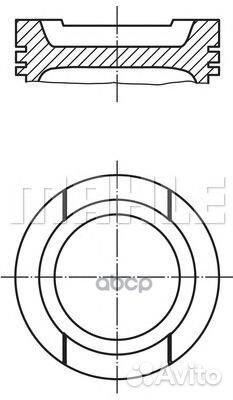 Поршень 033 20 00 Mahle/Knecht